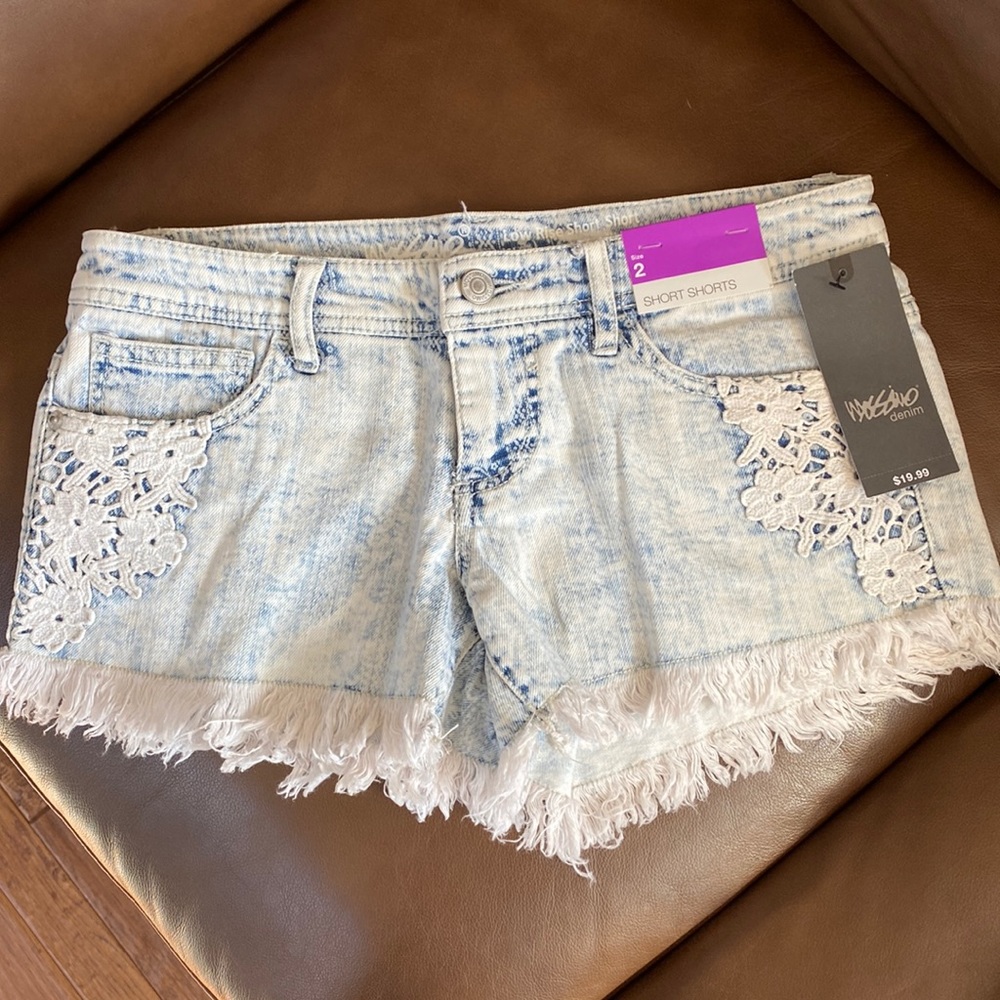 Denim shorts by Mossimo
